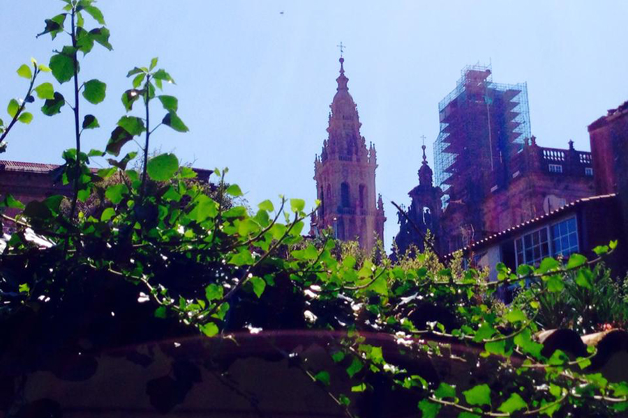 A Horta do Obradoiro