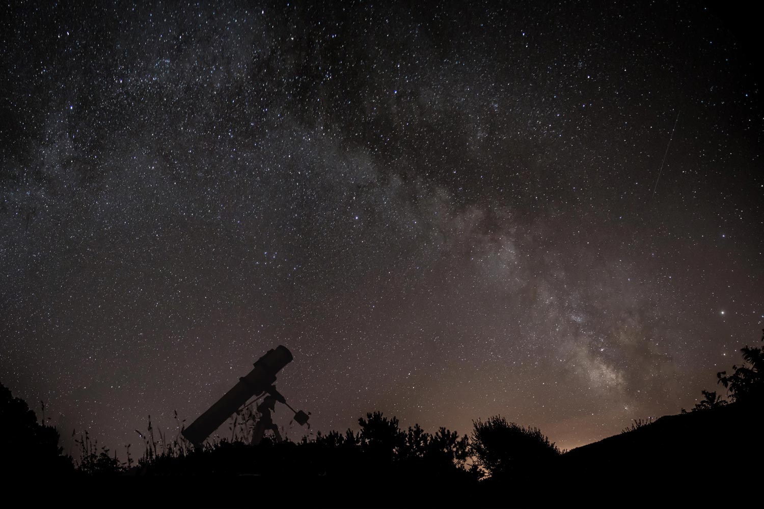Observaci&oacute;n astron&oacute;mica en Olveiroa