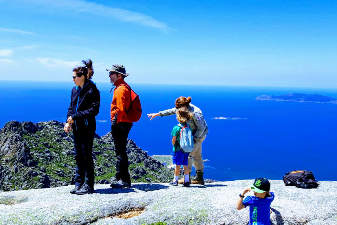 Sendeirismo en Monte Pindo