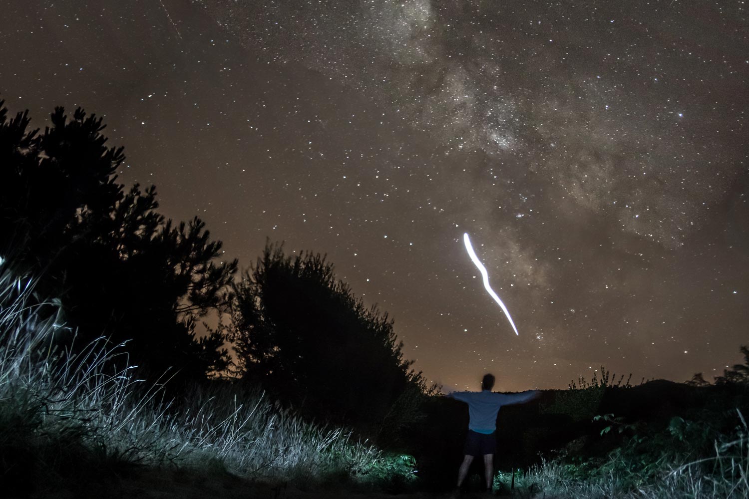 Observaci&oacute;n astron&oacute;mica en Outes