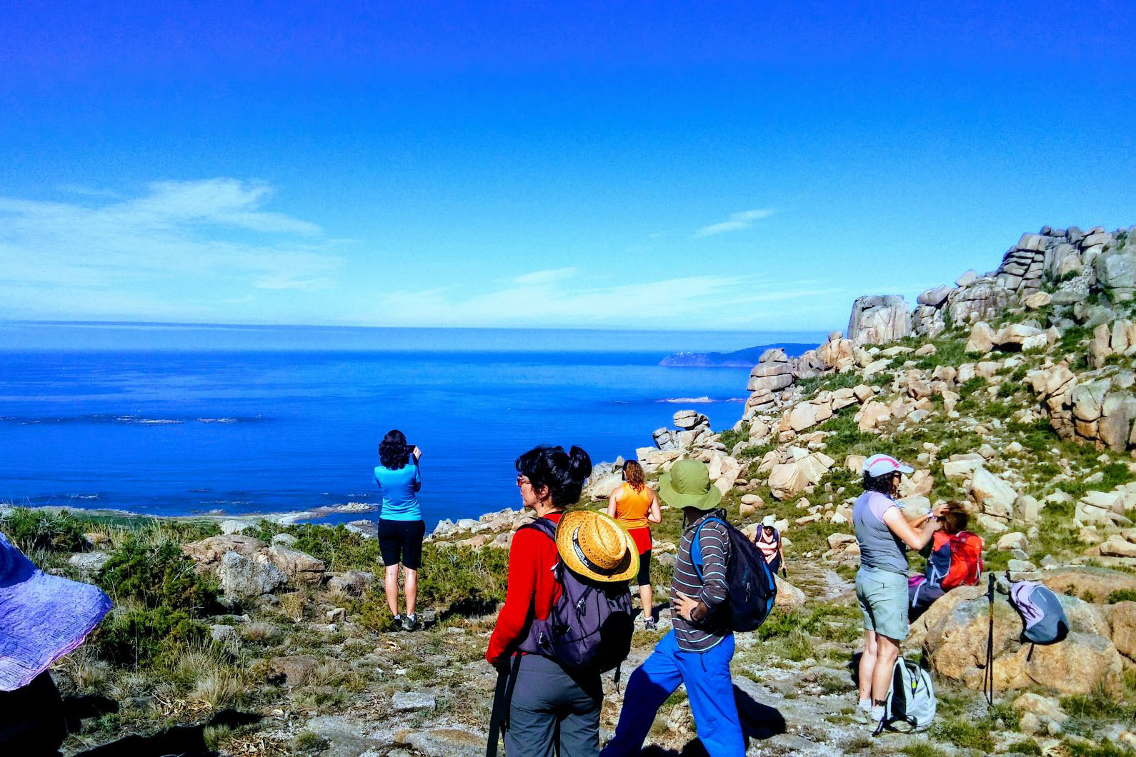 Sendeirismo en Monte Pindo