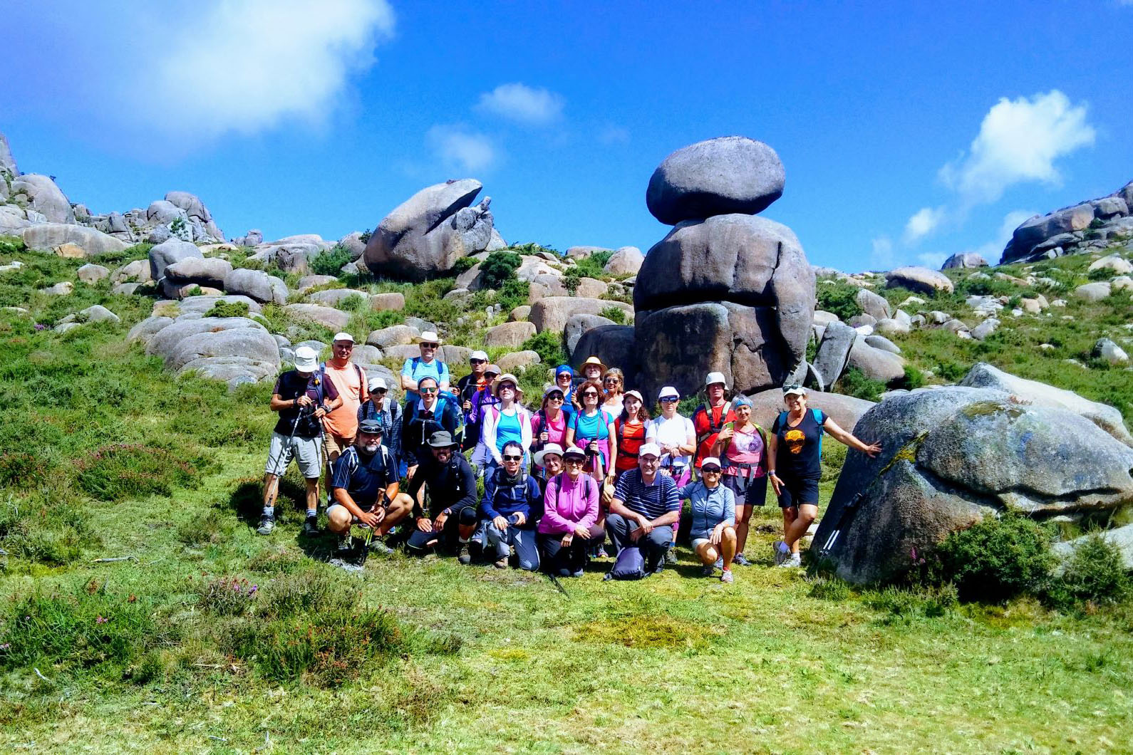 Sendeirismo en Monte Pindo