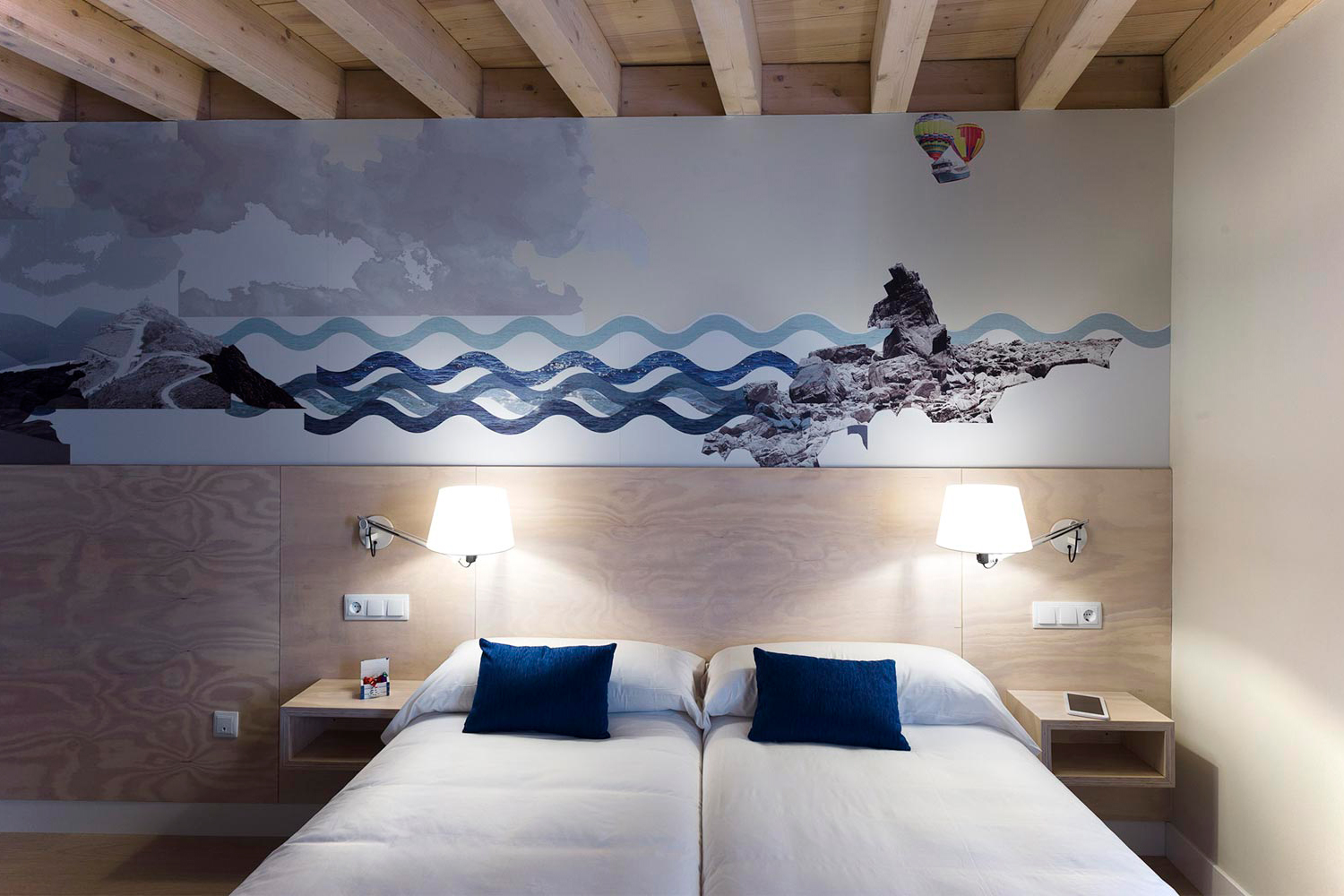 Habitaci�n Hotel do Banco Azul